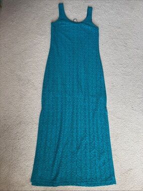 Apt. 9 Teal Sleeveless Maxi Dress